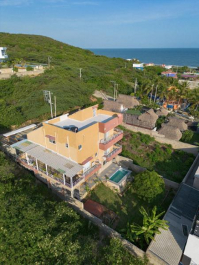 Bachue kite wing and house